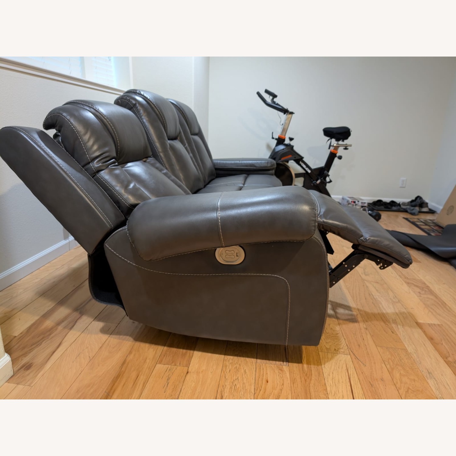 Ashley Furniture Dark Gray 3+ Seater Sofa - image-2