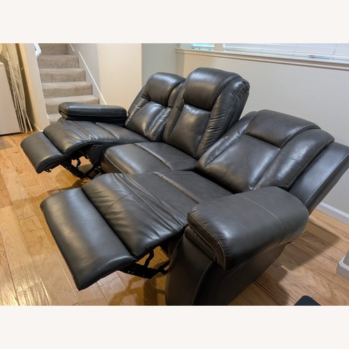 Used Ashley Furniture Dark Gray 3+ Seater Sofa for sale on AptDeco