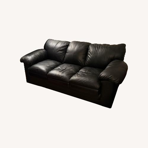 Used Marlo Black Couch for sale on AptDeco