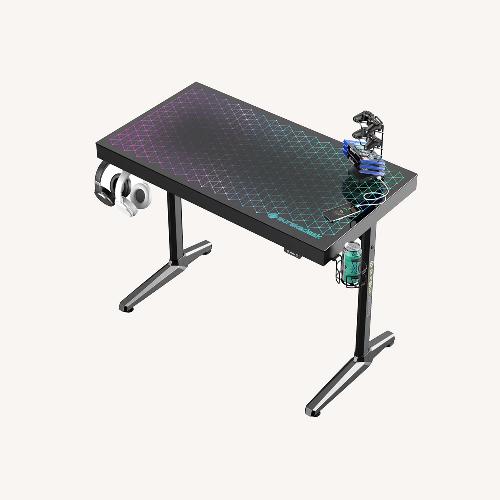 Used Amazon LED Gaming Desk for sale on AptDeco