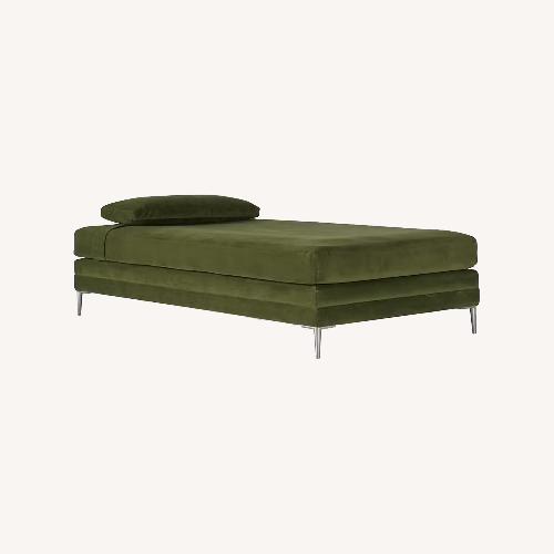 Used Joybird Green Fabric Daybed for sale on AptDeco