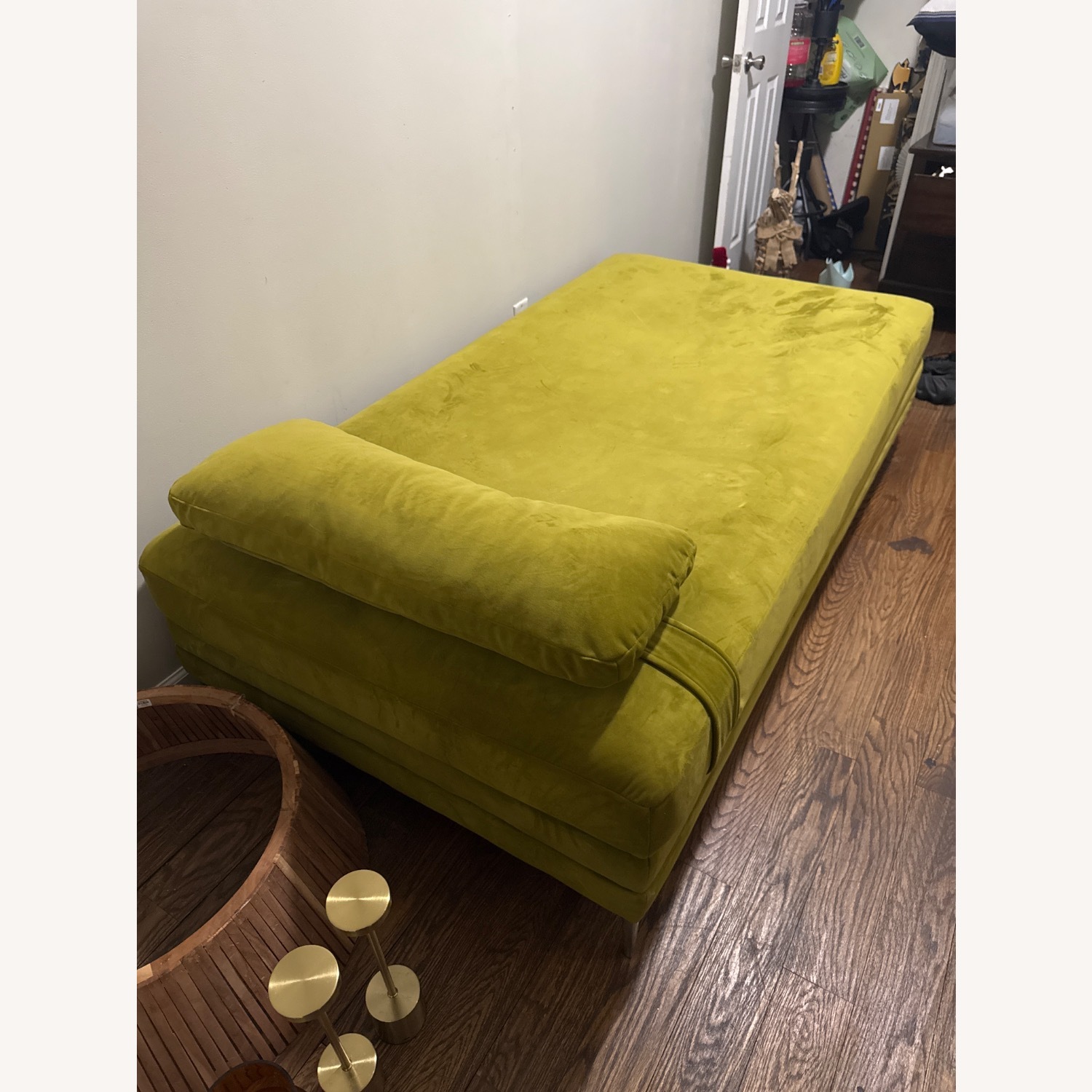 Joybird Green Fabric Daybed - image-3