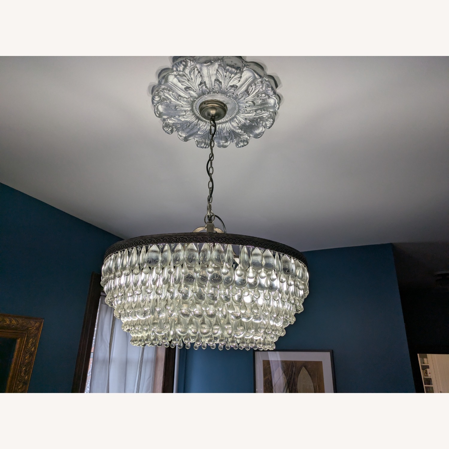 Pottery Barn Clarissa Round 28" Chandelier - image-2