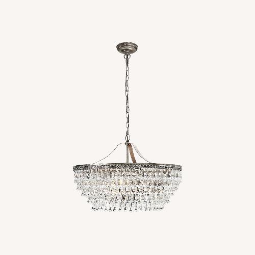 Used Pottery Barn Clarissa Round 28" Chandelier for sale on AptDeco