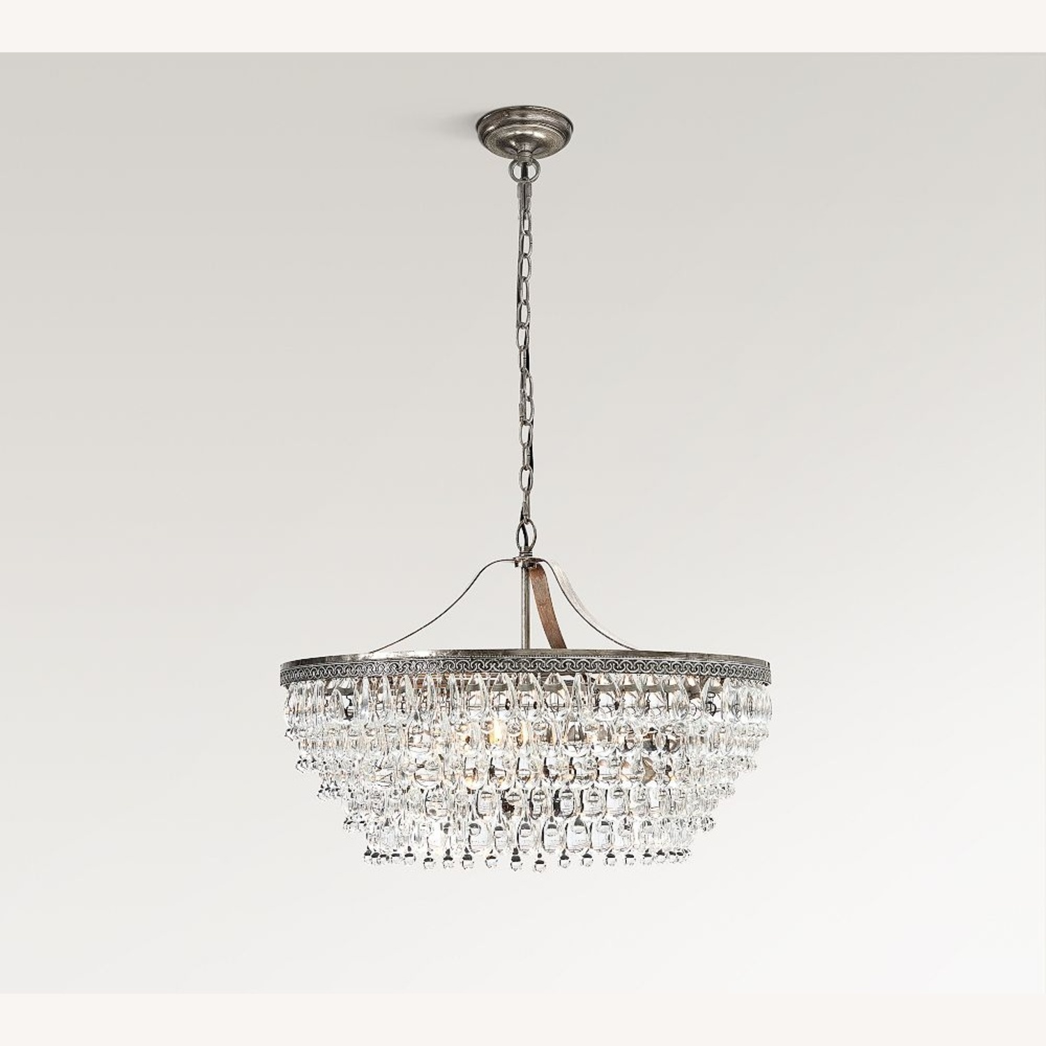 Pottery Barn Clarissa Round 28" Chandelier - image-5