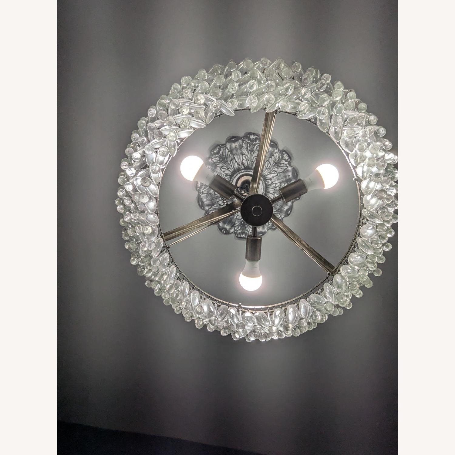 Pottery Barn Clarissa Round 28" Chandelier - image-6