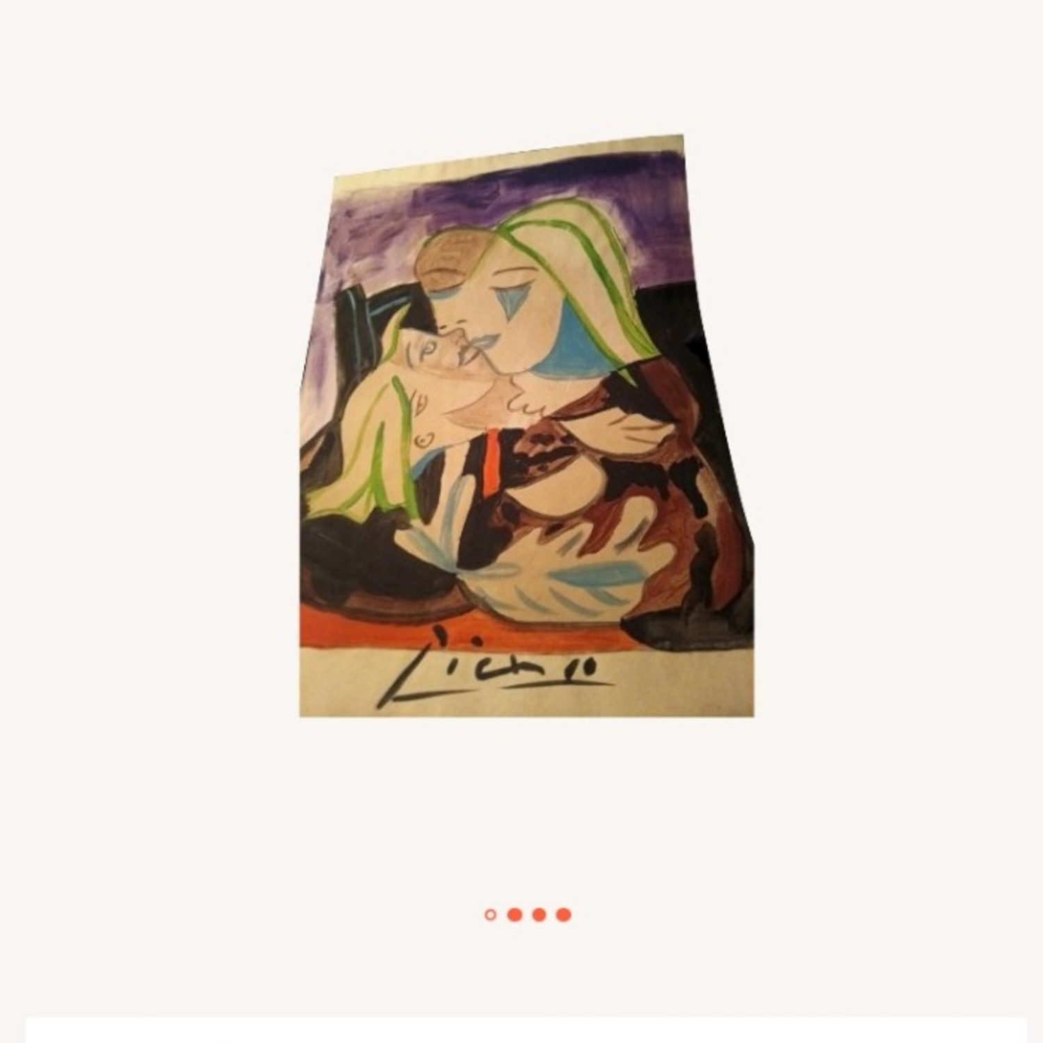 Picasso Signed Painting - image-5