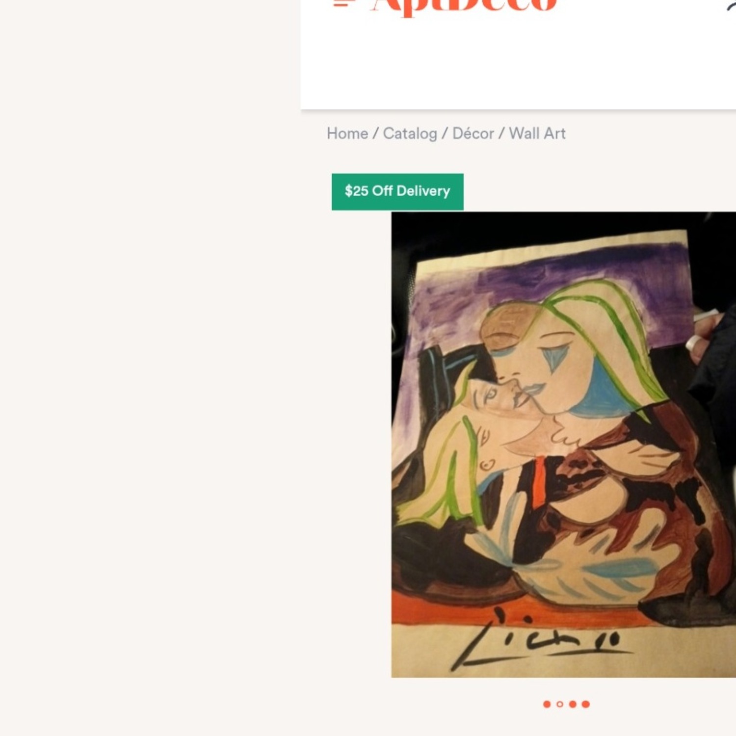 Picasso Signed Painting - image-6