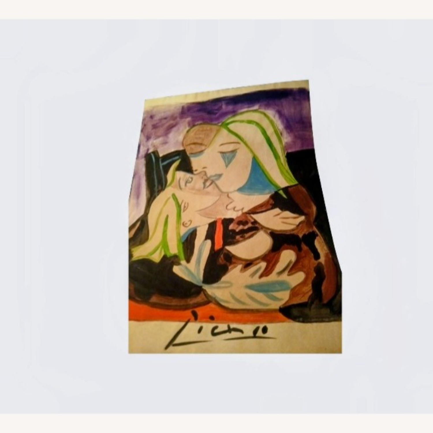 Picasso Signed Painting - image-2