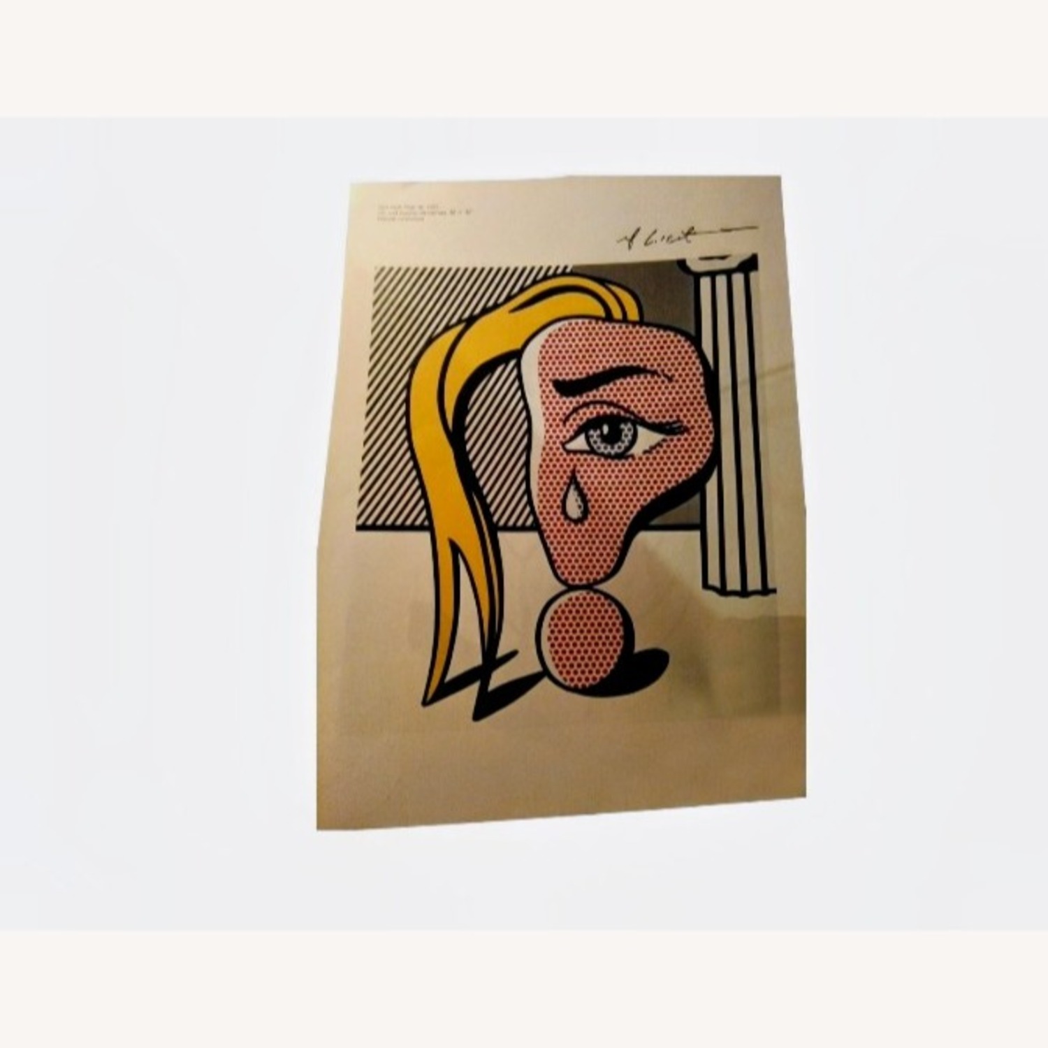 Roy Lichtenstein with Papers - image-3