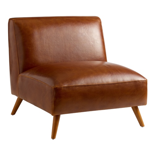 Used World Market Huxley Mid Century Armless Chair for sale on AptDeco