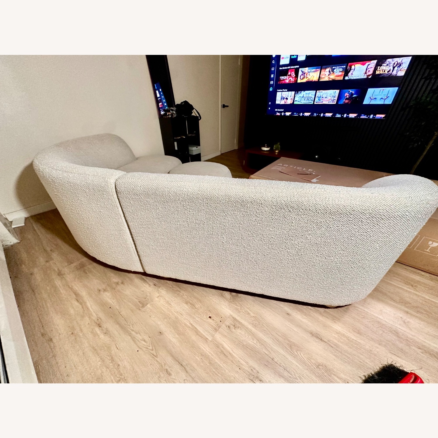 West Elm Laurent 2-Piece Wedge Chaise Sectional (111.5") - image-2