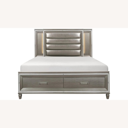 Used Raymour & Flanigan Queen Bed for sale on AptDeco