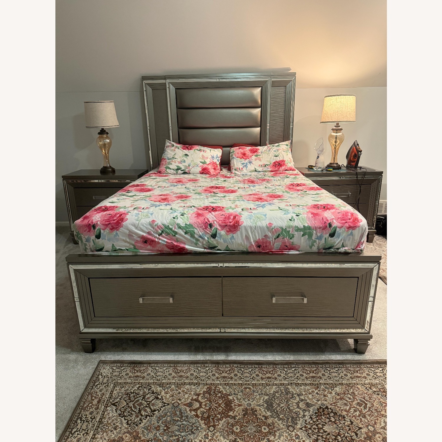 Raymour & Flanigan Queen Bed - image-5