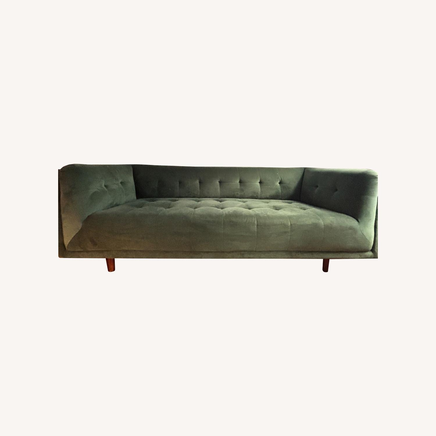 Green Loveseat - image-0