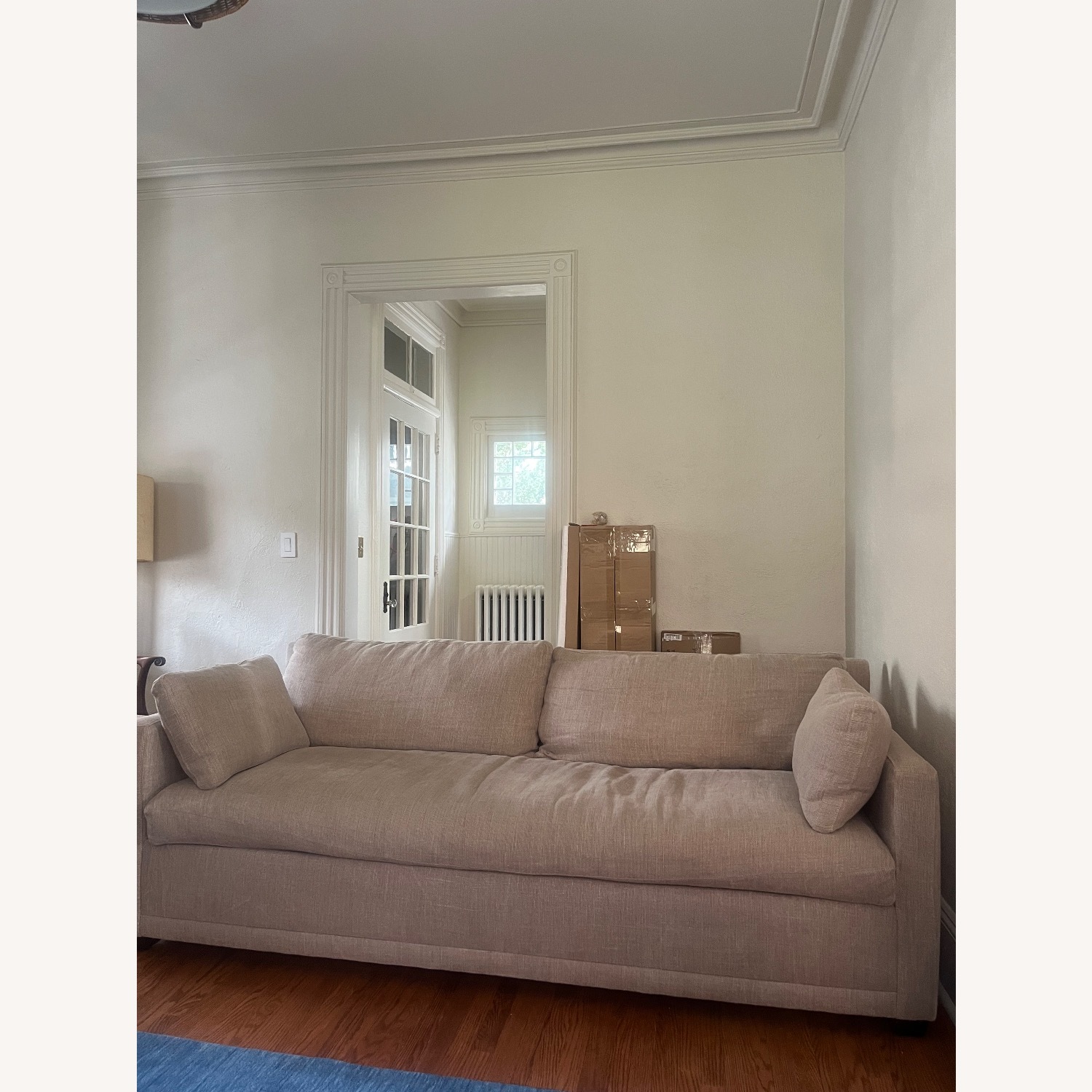 Rowe Sylvie Linene Bench Sofa  - image-1