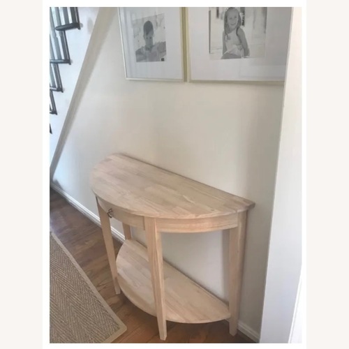 Used 4D Concepts Natural Wood Sideboard for sale on AptDeco