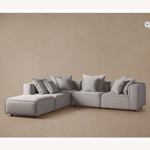 Used Arhaus Coburn 5-Piece Modular Section for sale on AptDeco