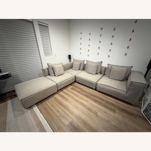 Used Arhaus Coburn 5-Piece Modular Section for sale on AptDeco