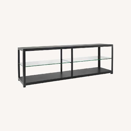 Used Room & Board Burton Black Metal Media Storage for sale on AptDeco