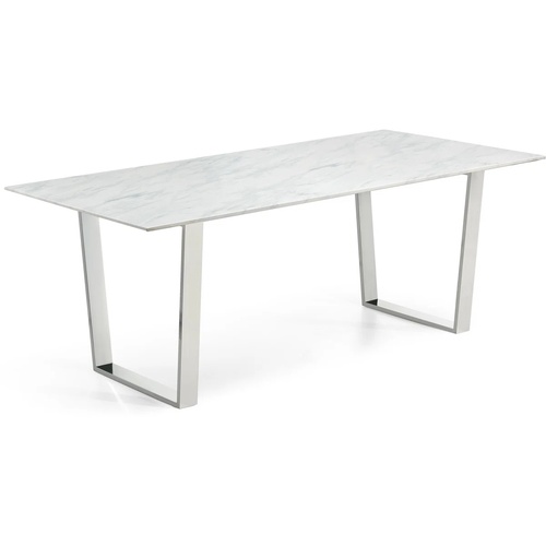 Used Hibbard Stone Top Dining Table With Chairs for sale on AptDeco