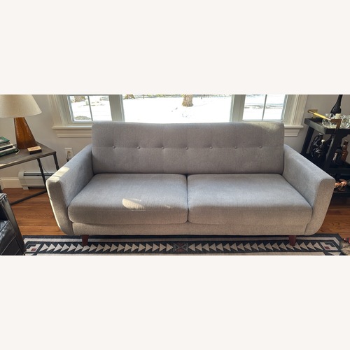 Used Mid-Century Modern Sofa, Storm Grey for sale on AptDeco