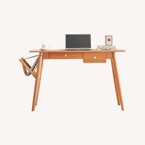 Used Mid-Century Style Wood Writing Desk for sale on AptDeco