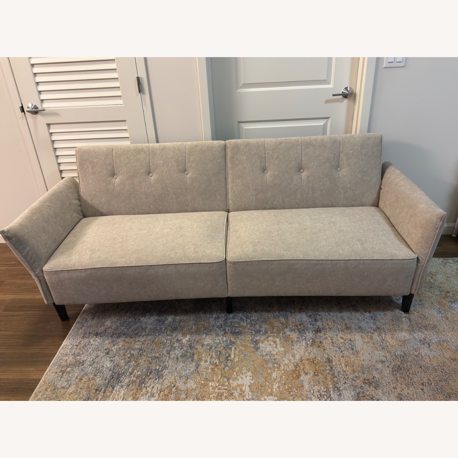 Light Brown Sleeper Sofa - image-2