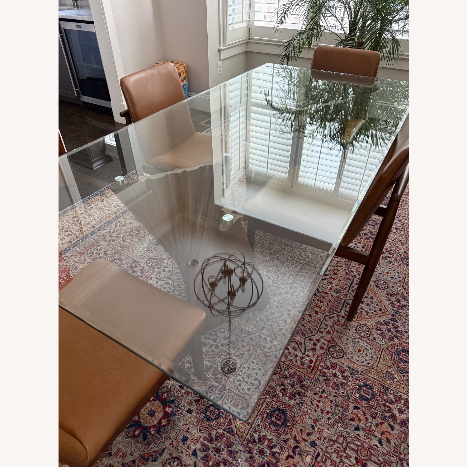 One King's Lane Bexley Glass Dining Table - image-2