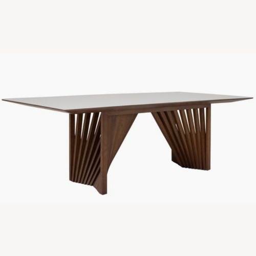 Used One King's Lane Bexley Glass Dining Table for sale on AptDeco