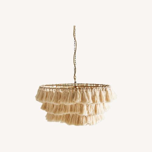 Used Anthropologie Fela Tasseled Chandelier for sale on AptDeco