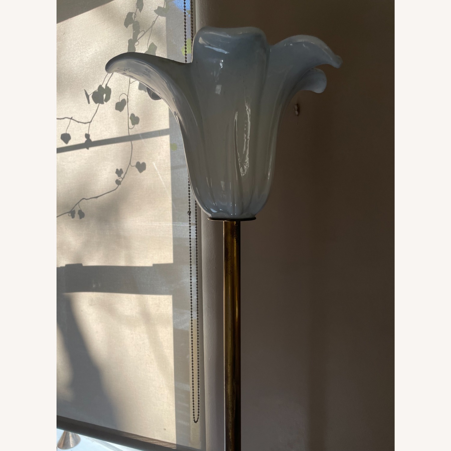 White Metal Floor Lamp - image-6