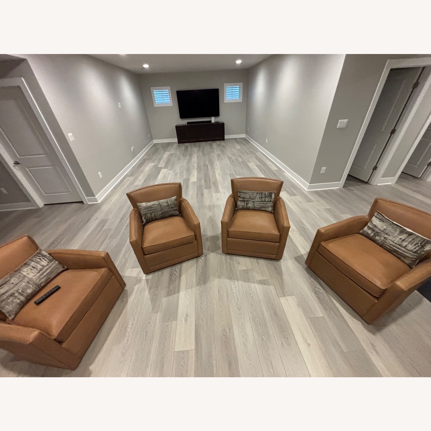 Arhaus Rudy Leather Armchair - image-3