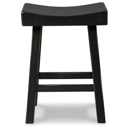 Used Five (5) Black & Dark Brown Bar Stools for sale on AptDeco