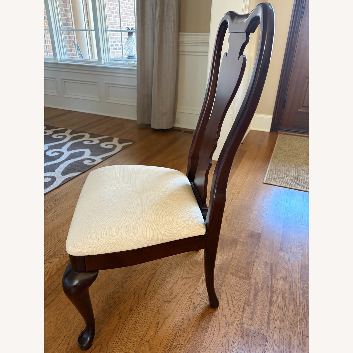 THOMASVILLE Cherry Queen Anne Dining Chairs - image-3