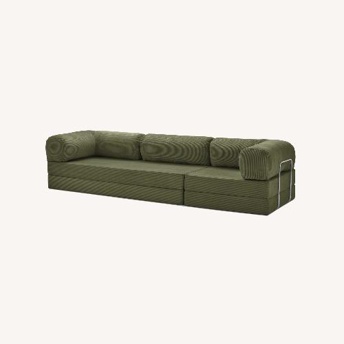 Used OMHU Green Teddy Plus Sofa for sale on AptDeco