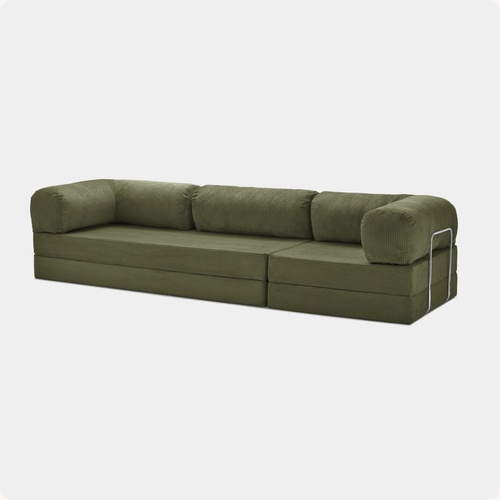 Used OMHU Green Teddy Plus Sofa for sale on AptDeco