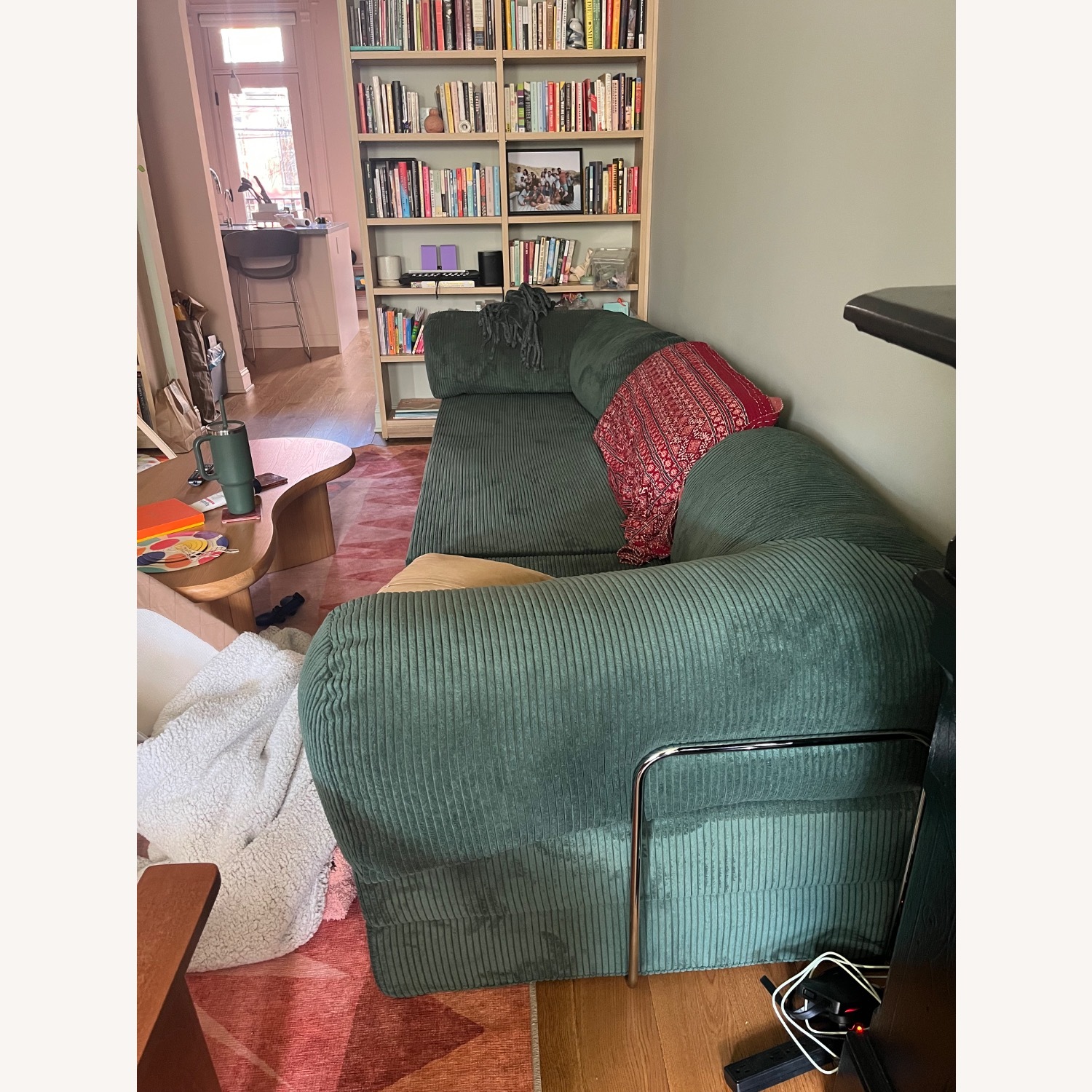 OMHU Green Teddy Plus Sofa - image-4