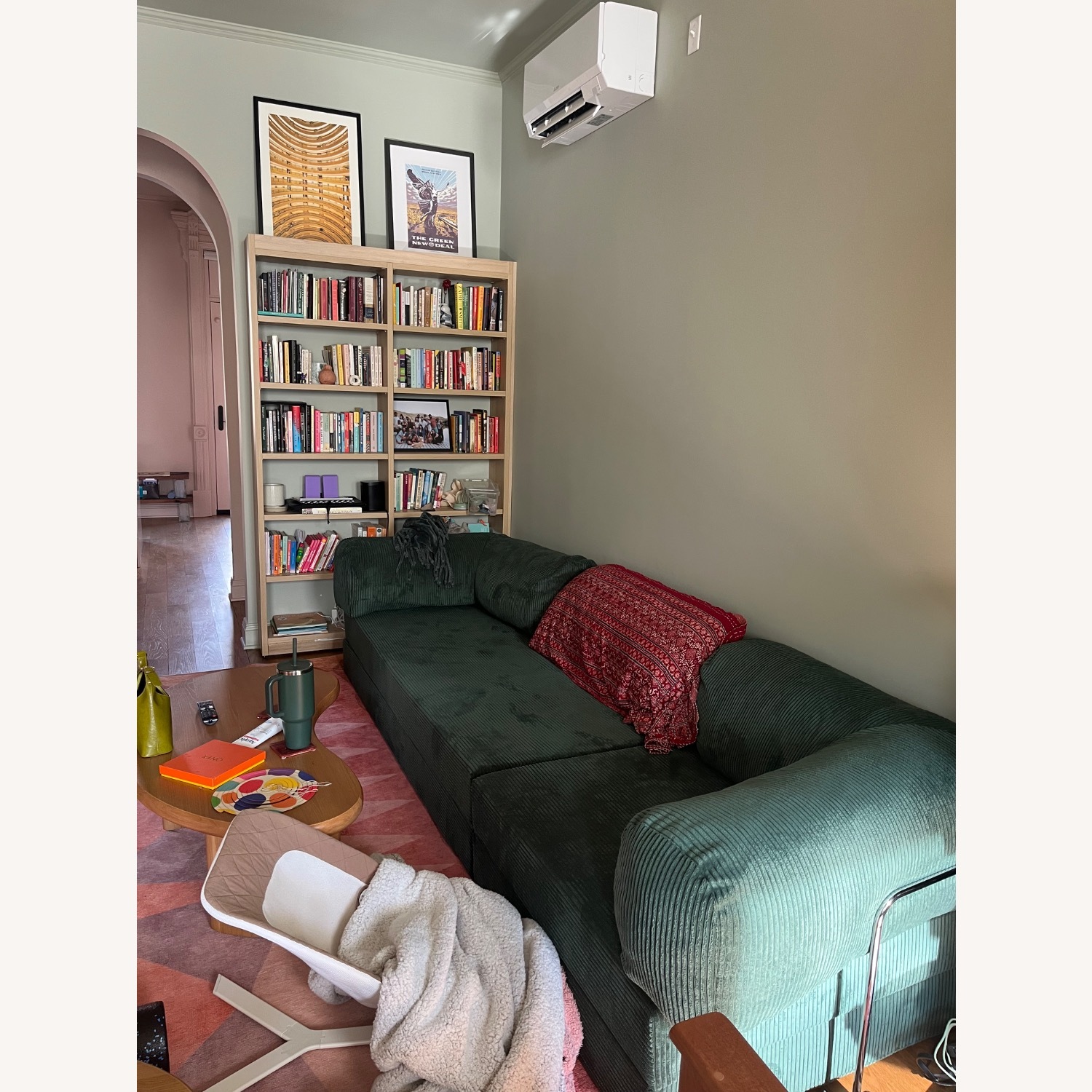 OMHU Green Teddy Plus Sofa - image-2