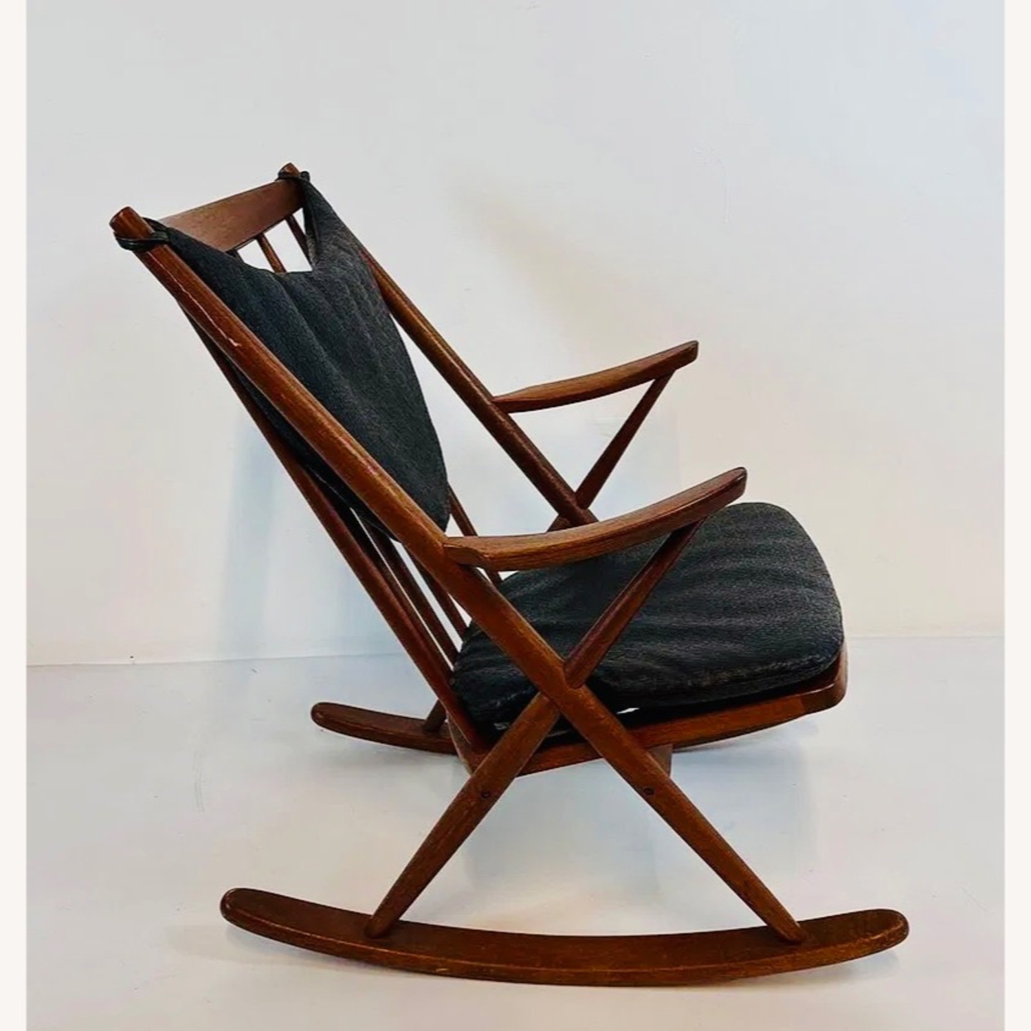 Mobler Vintage Danish Rocking Chair - image-8