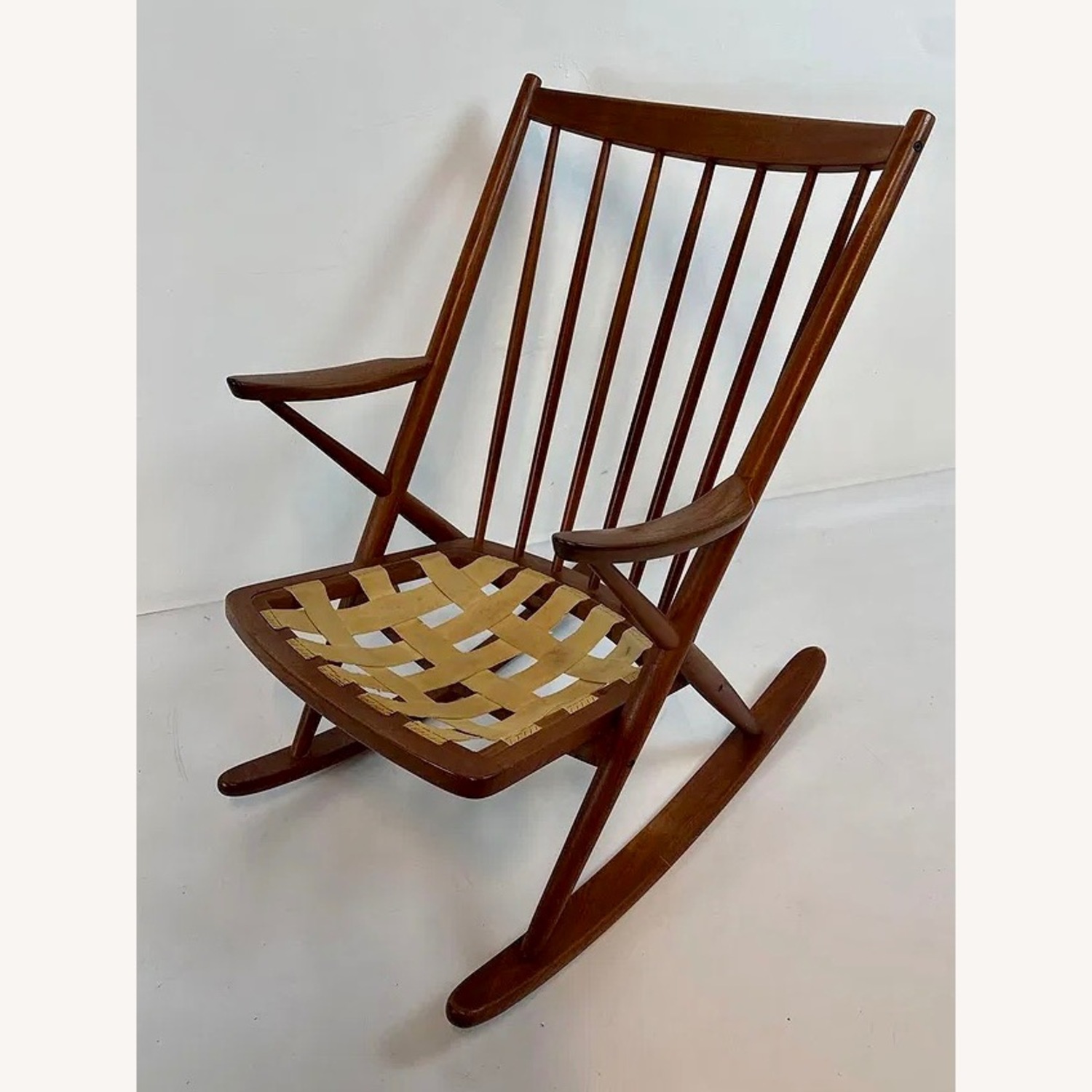  Mobler Vintage Danish Rocking Chair - image-10