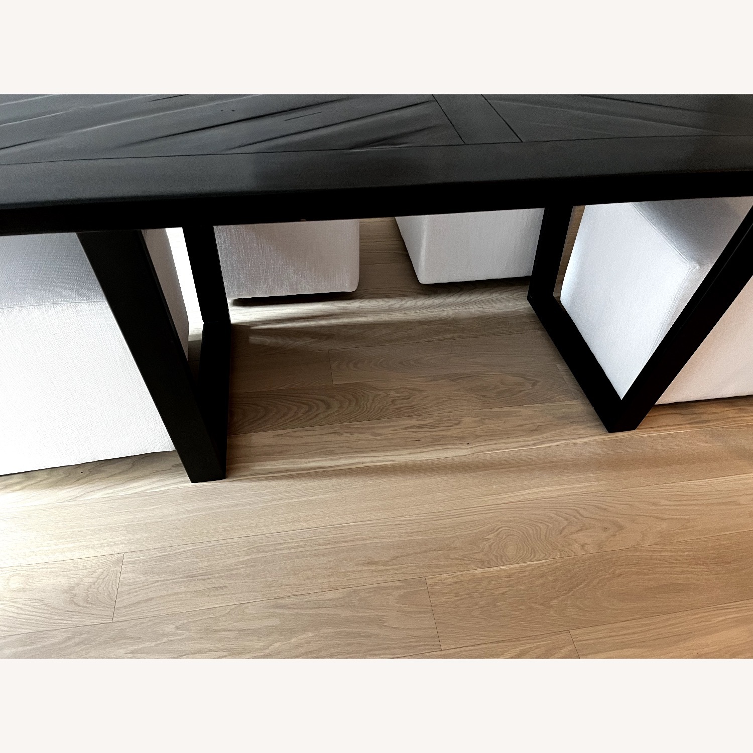 Arhaus Dark Brown Wood Dining Table - image-4