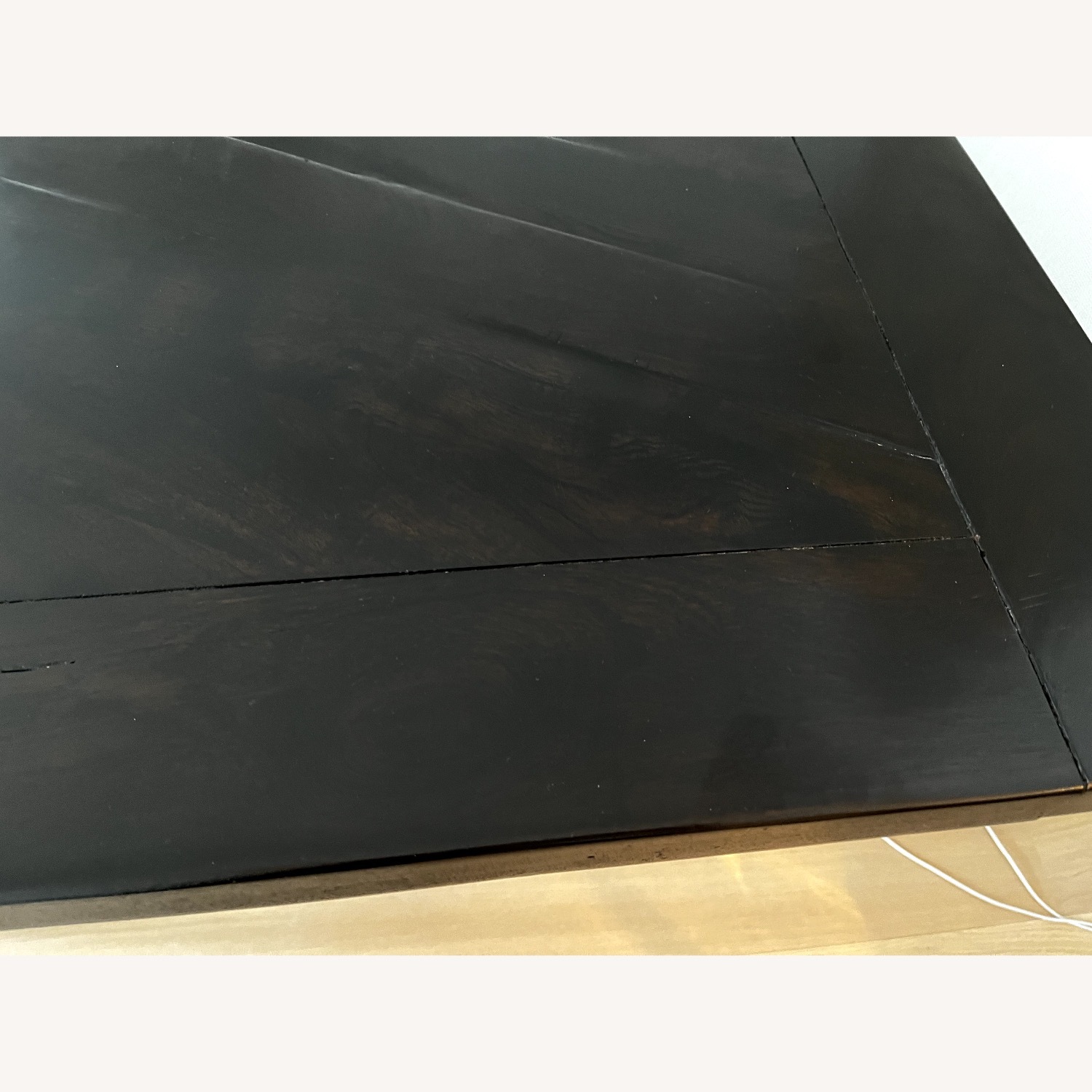 Arhaus Dark Brown Wood Dining Table - image-2