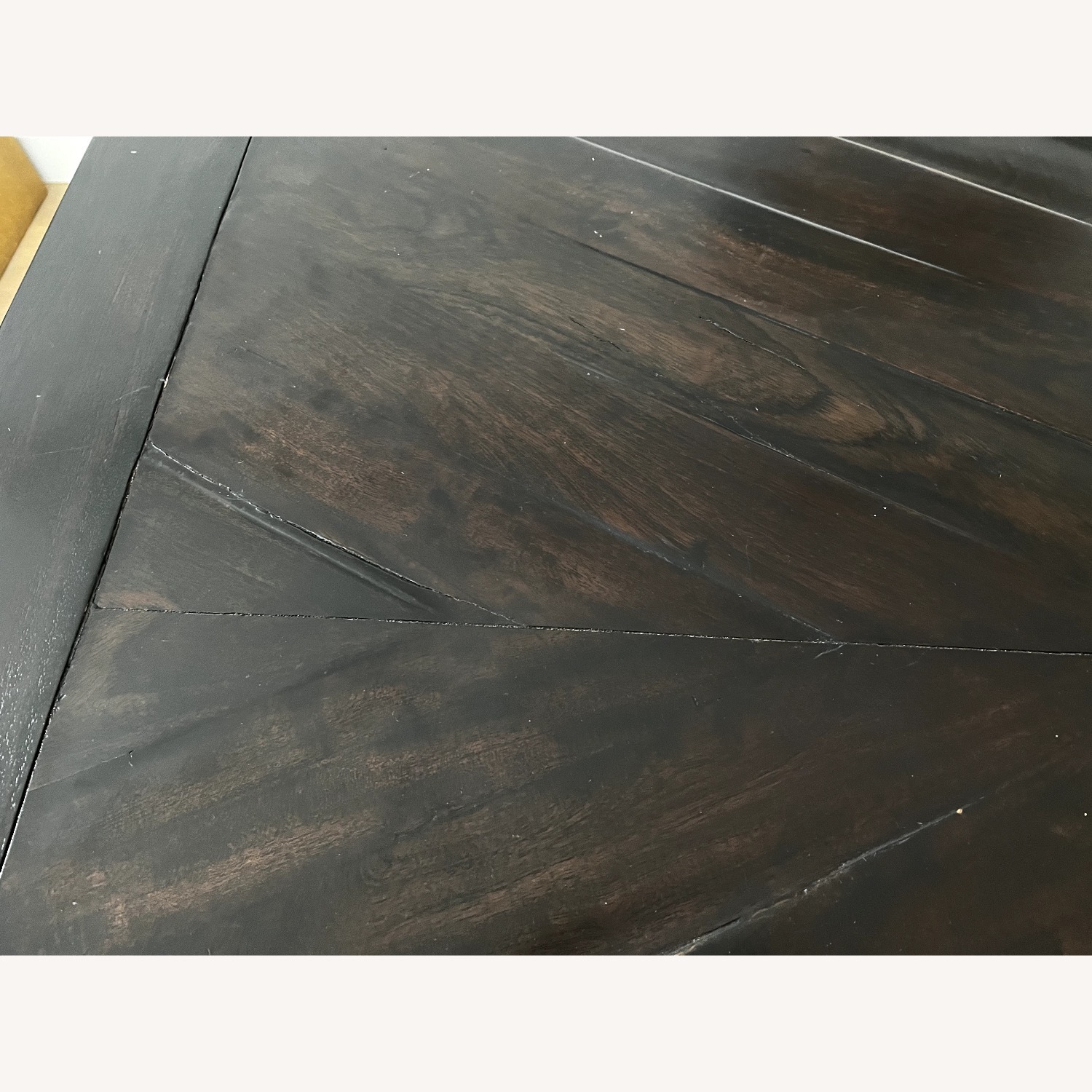 Arhaus Dark Brown Wood Dining Table - image-3