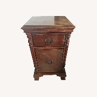 Vintage/Antique Finds Dark Brown Wood Nightstands