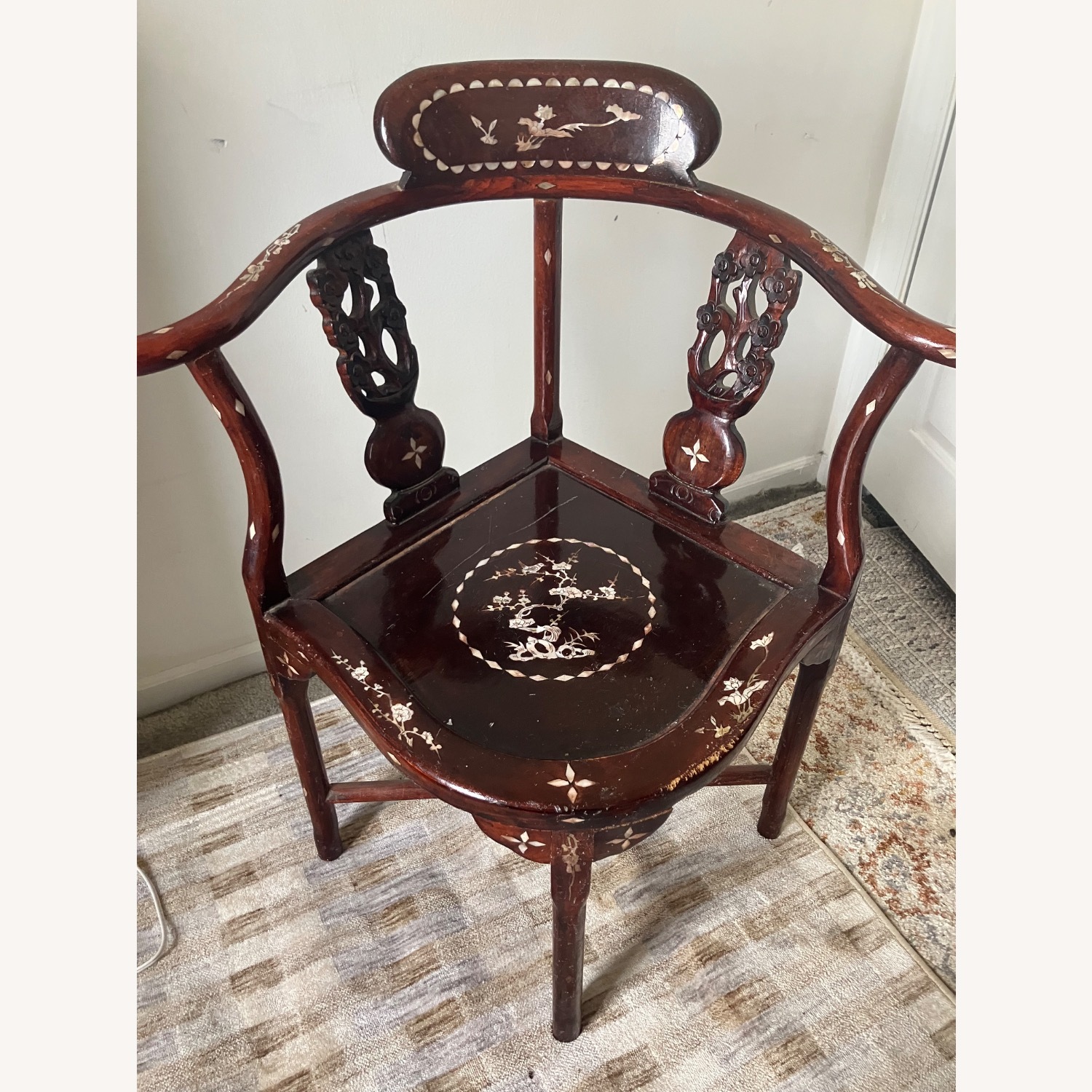 Vintage/Antique Finds Accent Chair - image-1