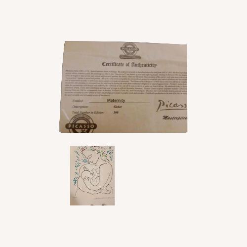 Used Maternity Picasso Signed With Certificate  for sale on AptDeco