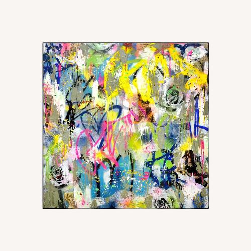 Used 6ft Swappable Wall Art with Infiniti Frame for sale on AptDeco