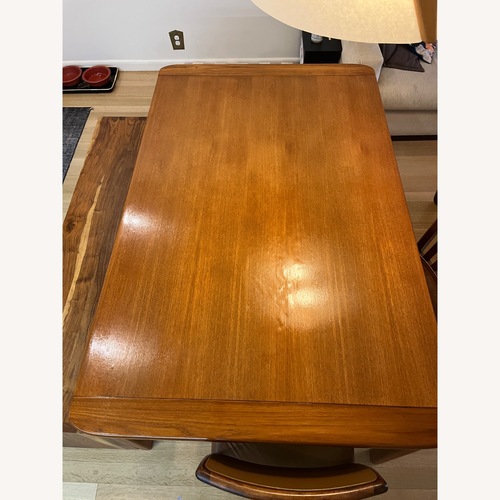 Used Mid-Century Solid Teak Dining Table for sale on AptDeco