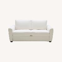 Azurine White Sleeper Sofa (Full)